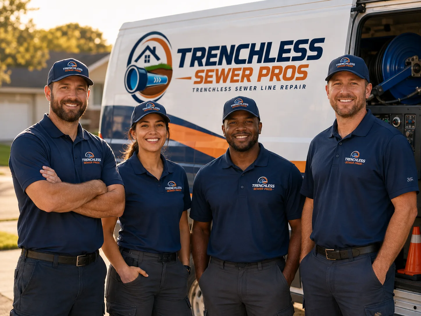 Trenchless Sewer Repair company in Bat Cave, NC